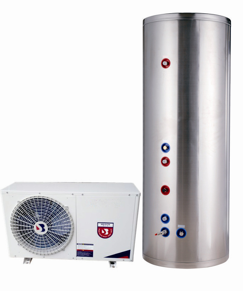 分体式家用空气能热水器